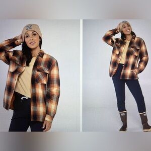 Salty Crew Chore Shacket Women's LS Boyfriend Fit